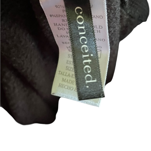 Conceited fleece Black Leggings size medium - Picture 3 of 4